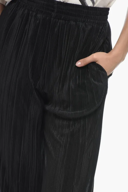 MM6 Pantaloni Plissé a Gamba Ampia>Maison Margiela Outlet