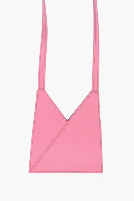 Outlet MM6 Portafoglio da Collo in Pelle Donna Portafogli