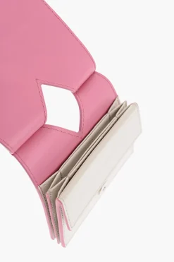 Outlet MM6 Portafoglio da Collo in Pelle Donna Portafogli