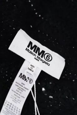Sale MM6 Sciarpa In Misto Lana intrecciata Donna Sciarpe E Foulard