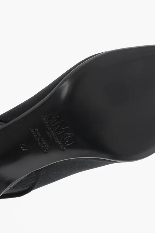 MM6 Slingback in Tinta Unita con Fiocco Tacco 8.5cm>Maison Margiela Hot