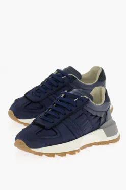 MM22 Sneakers Allacciate con Dettaglio Sfrangiato>Maison Margiela Discount