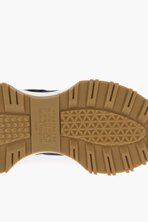 MM22 Sneakers Allacciate con Dettaglio Sfrangiato>Maison Margiela Discount