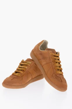 MM22 Sneakers Allacciate con Cuciture a Vista>Maison Margiela Clearance