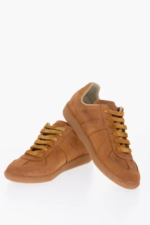 MM22 Sneakers Allacciate con Cuciture a Vista>Maison Margiela Clearance