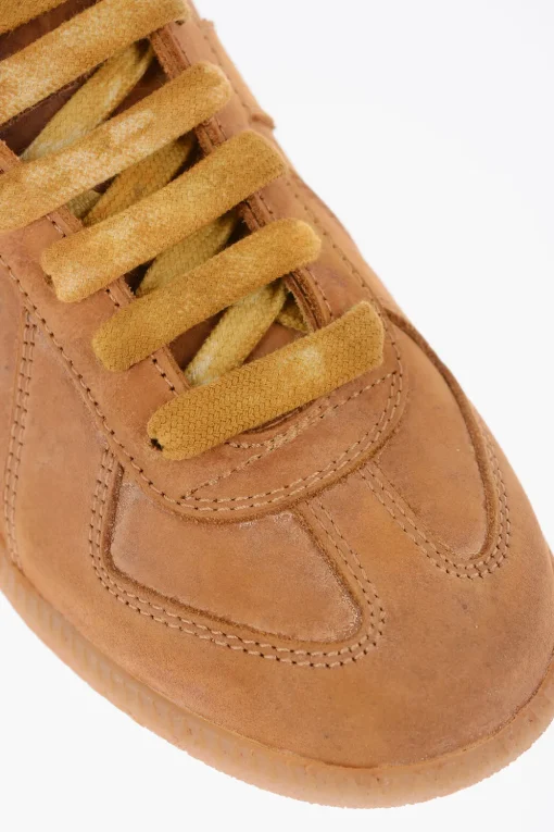 MM22 Sneakers Allacciate con Cuciture a Vista>Maison Margiela Clearance