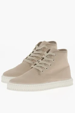 MM22 Sneakers Alte in Canvas con Suola in Gomma>Maison Margiela Best