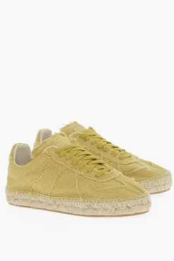MM22 Sneakers Basse in Canvas con Dettaglio in Juta>Maison Margiela Hot
