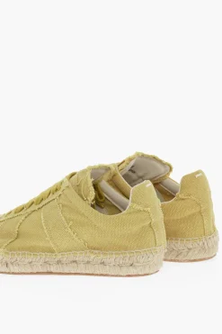 MM22 Sneakers Basse in Canvas con Dettaglio in Juta>Maison Margiela Hot