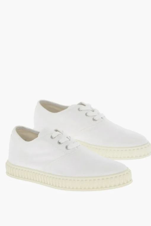 MM22 Sneakers Basse in Canvas con Suola in Gomma>Maison Margiela New