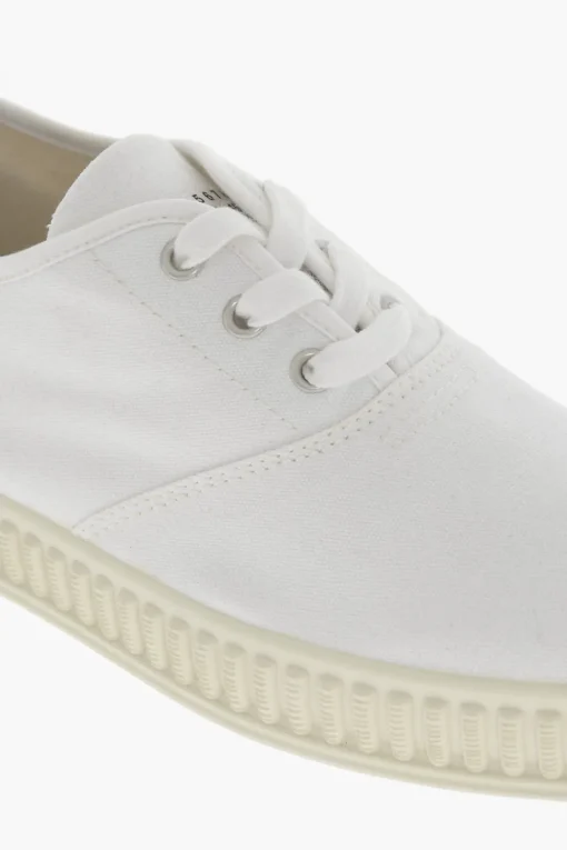 MM22 Sneakers Basse in Canvas con Suola in Gomma>Maison Margiela New
