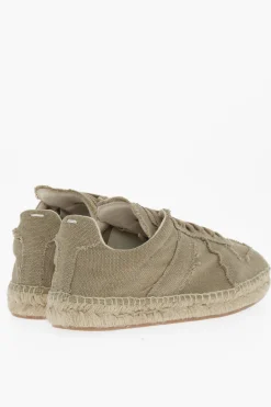 Sale MM22 Sneakers Basse In Cotone con Suola in Juta Donna Sneaker