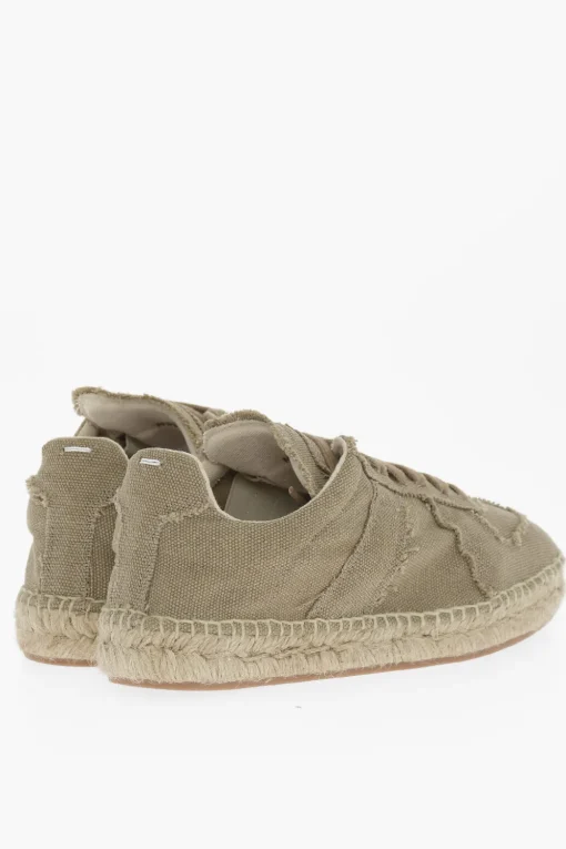 Sale MM22 Sneakers Basse In Cotone con Suola in Juta Donna Sneaker