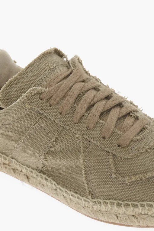 Sale MM22 Sneakers Basse In Cotone con Suola in Juta Donna Sneaker