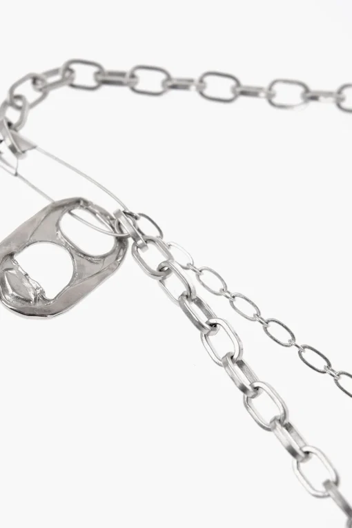 MM6 Spilla con Desing Catene e Spille da Balia>Maison Margiela Outlet