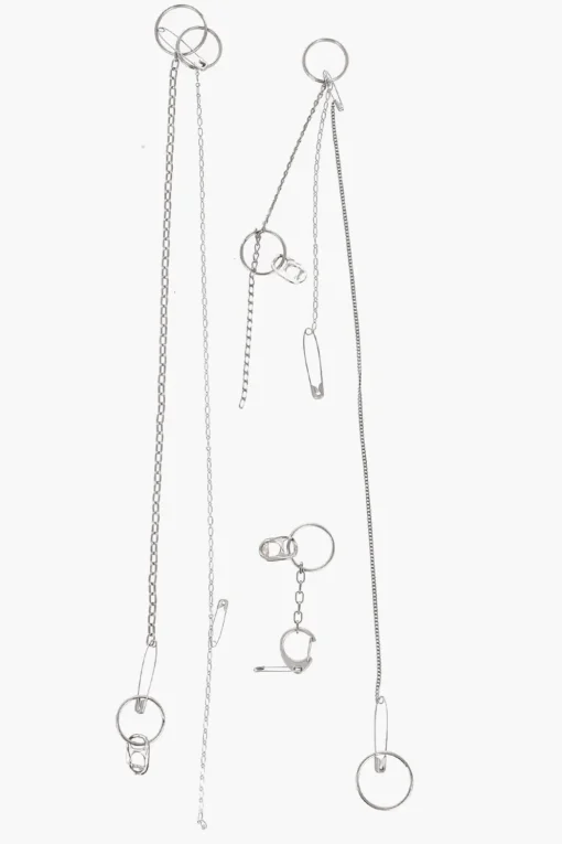 MM6 Spilla con Desing Catene e Spille da Balia>Maison Margiela Hot