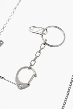 MM6 Spilla con Desing Catene e Spille da Balia></noscript>Maison Margiela Hot