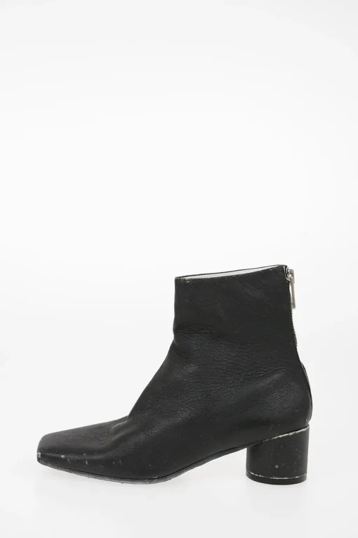 MM6 Stivaletto in Pelle Effetto Vintage 5cm>Maison Margiela Clearance