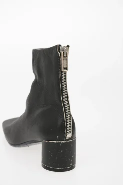 MM6 Stivaletto in Pelle Effetto Vintage 5cm></noscript>Maison Margiela Clearance