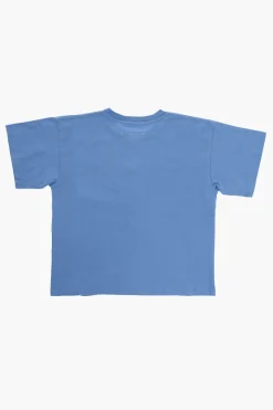 Clearance MM6 T-shirt Girocollo Oversize con Logo a Contrasto Abbigliamento