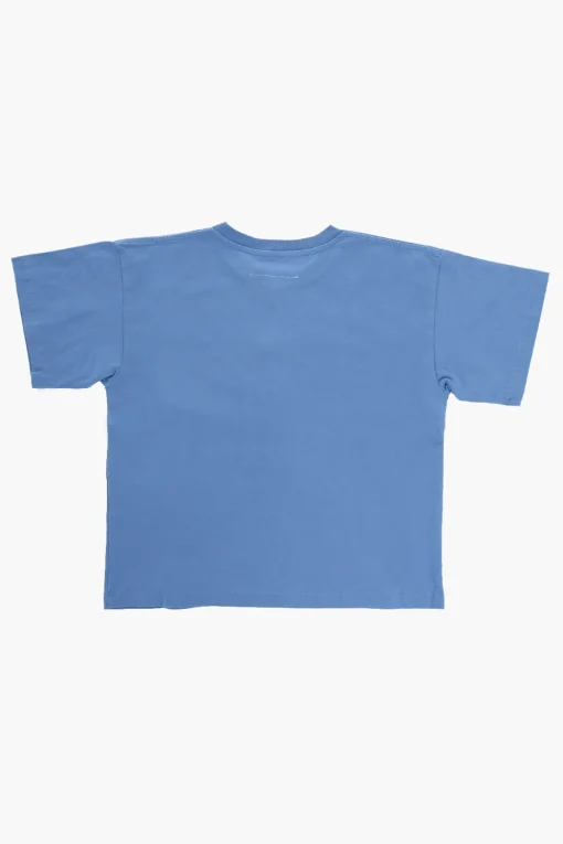 Clearance MM6 T-shirt Girocollo Oversize con Logo a Contrasto Abbigliamento