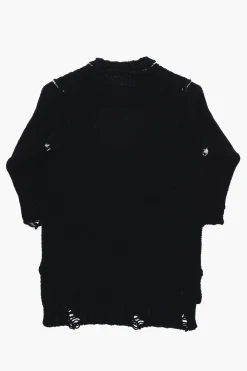 Online MM6 Vestito Girocollo in Maglia a Maniche Lunghe Abbigliamento