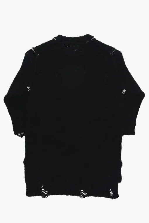 Online MM6 Vestito Girocollo in Maglia a Maniche Lunghe Abbigliamento