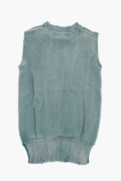MM6 Vestito in Cotone Leggero Effetto Vintage></noscript>Maison Margiela Kids Online