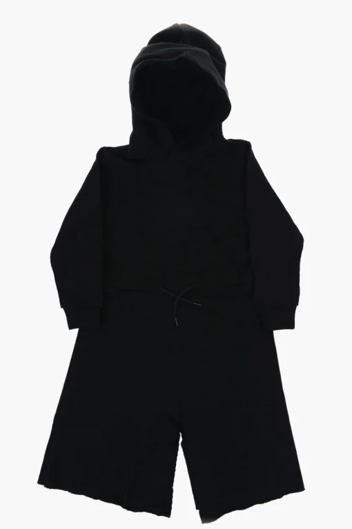 MM6 Vestito in Felpa a Tinta Unita>Maison Margiela Kids Discount