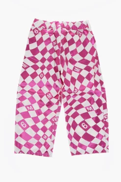 MM6Jeans bicolore con Bottoni Logati></noscript>Maison Margiela Kids Hot