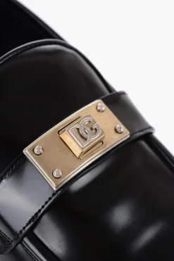 Mocassini ARIOSTO in Pelle Spazzolata con Dettaglio Dorato></noscript>Dolce & Gabbana Outlet