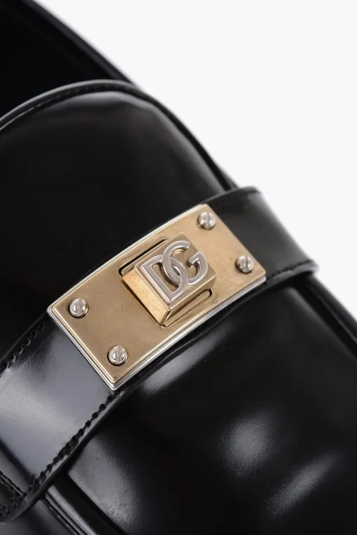 Mocassini ARIOSTO in Pelle Spazzolata con Dettaglio Dorato>Dolce & Gabbana Outlet