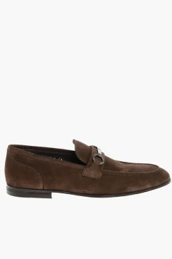 Mocassini Bit In Suede Con Suola In Cuoio></noscript>Corneliani Hot