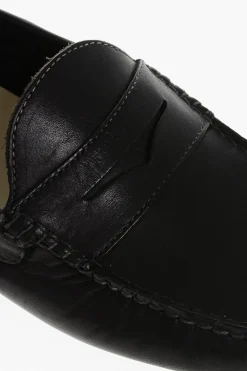 Mocassini Penny in Pelle a Tinta Unita></noscript>Corneliani Sale