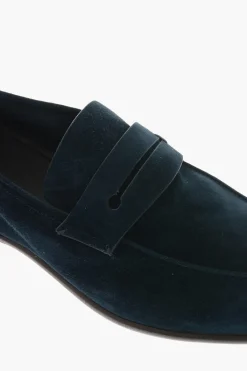 Mocassini Penny L'ASOLA in Suede con Suola in Cuoio></noscript>Ermenegildo Zegna Online