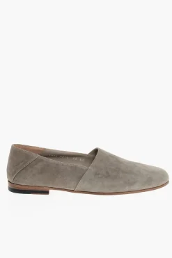 Mocassini Slipper in Camoscio a Tinta Unita></noscript>Corneliani Discount