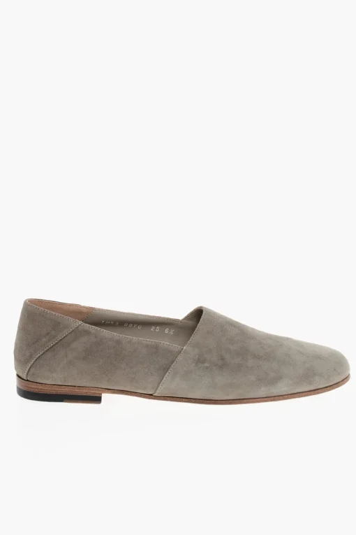 Mocassini Slipper in Camoscio a Tinta Unita>Corneliani Discount