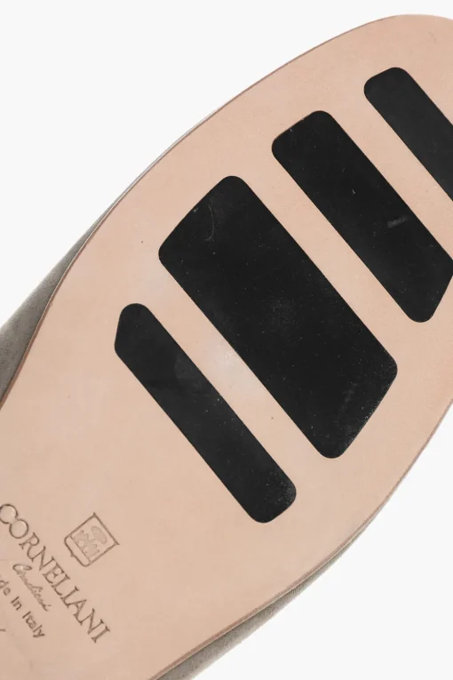 Mocassini Slipper in Camoscio a Tinta Unita>Corneliani Discount