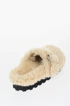 Mules in Shearling CURLY con Fibbia>Jil Sander Online