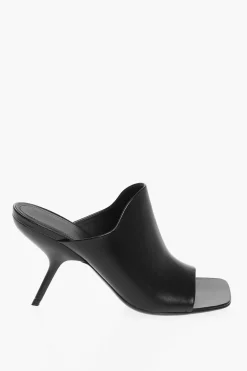 Mules Open Toe ERA in Pelle 8cm></noscript>Salvatore Ferragamo Discount