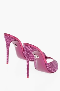 Mules Open Toe KEIRA con Cristalli 12cm>Dolce & Gabbana Discount