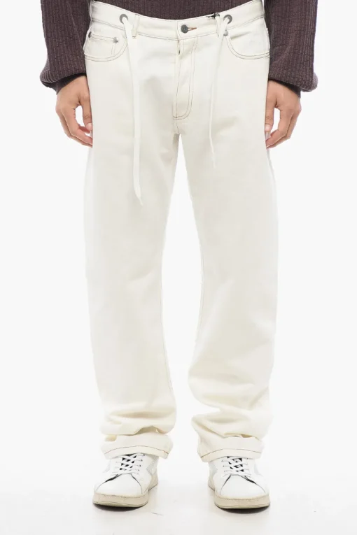 NATACHA RAMSAY-LEVI Jeans SURREAU In Twill Con Elastico in Vita 20,5cm>A.P.C. Best