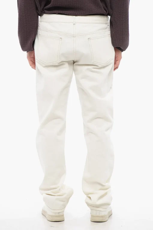 NATACHA RAMSAY-LEVI Jeans SURREAU In Twill Con Elastico in Vita 20,5cm>A.P.C. Best