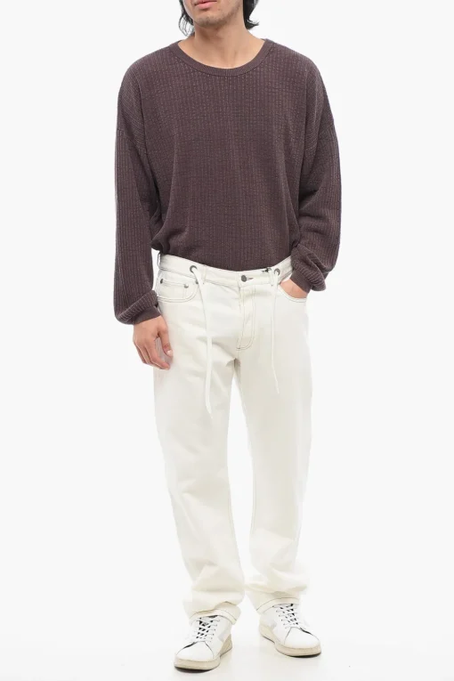 NATACHA RAMSAY-LEVI Jeans SURREAU In Twill Con Elastico in Vita 20,5cm>A.P.C. Best