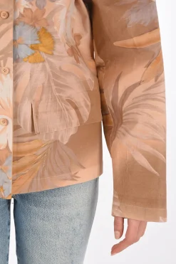 NN0 giacca stampa floreale con interno in pelle></noscript>Maison Margiela Best