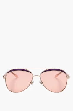 Best NO 21 Occhiali da Sole Aviator con Montatura in Metallo Donna Occhiali Da Sole