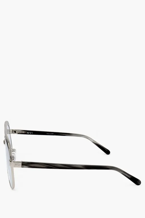 NO 21 Occhiali da Sole Aviator con Montatura in Metallo>Linda Farrow Best