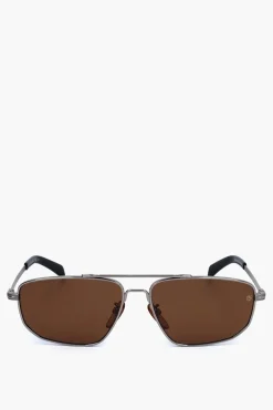 Clearance Occhiali da Aviator con Montatura in Metallo Uomo Occhiali Da Sole