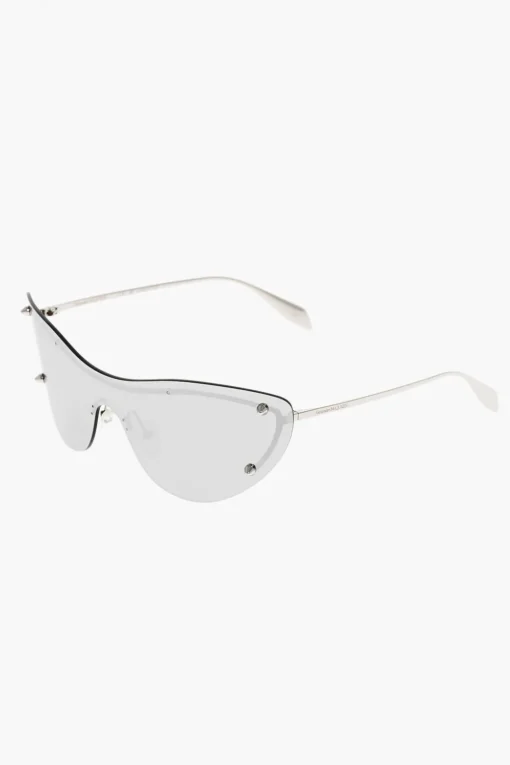 Occhiali da Sole a Spiecchio Full-Lense con Dettaglio Borchiato>Alexander McQueen Best
