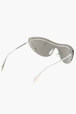 Occhiali da Sole a Spiecchio Full-Lense con Dettaglio Borchiato></noscript>Alexander McQueen Best